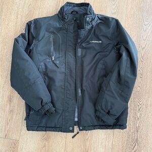 Kids Black Puffer Jacket